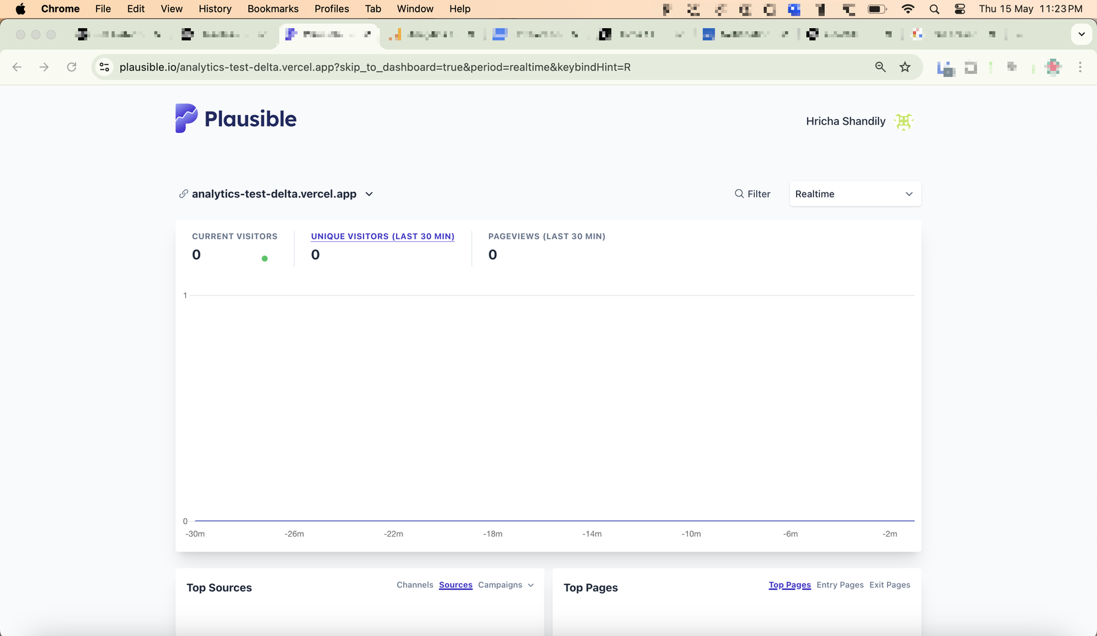 Plausible real time dashboard not recording bot traffic Plausible real time dashboard not recording bot traffic